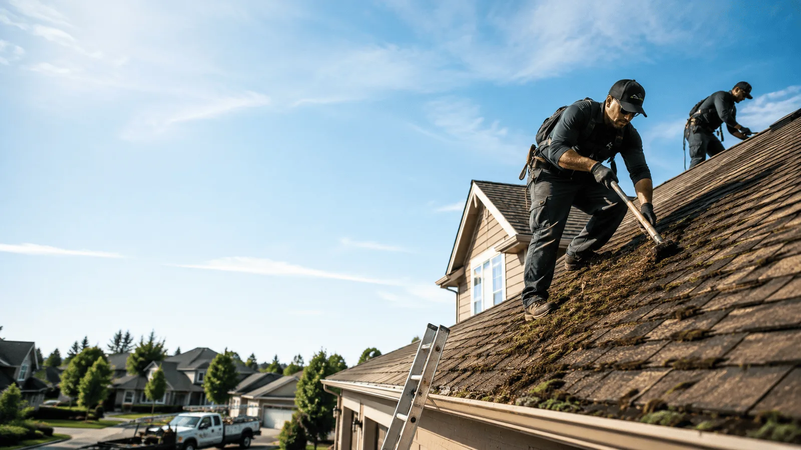 Roof Moss Removal in Oacoma, SD near me